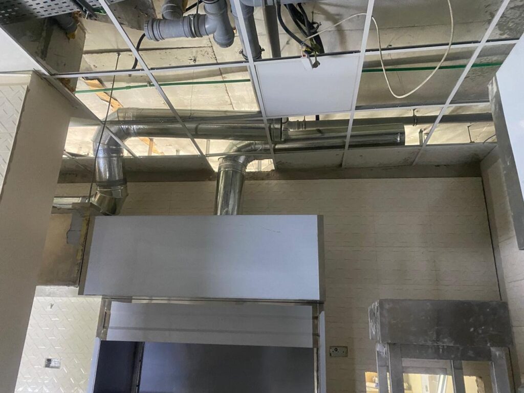 Rooftop Duct Installation