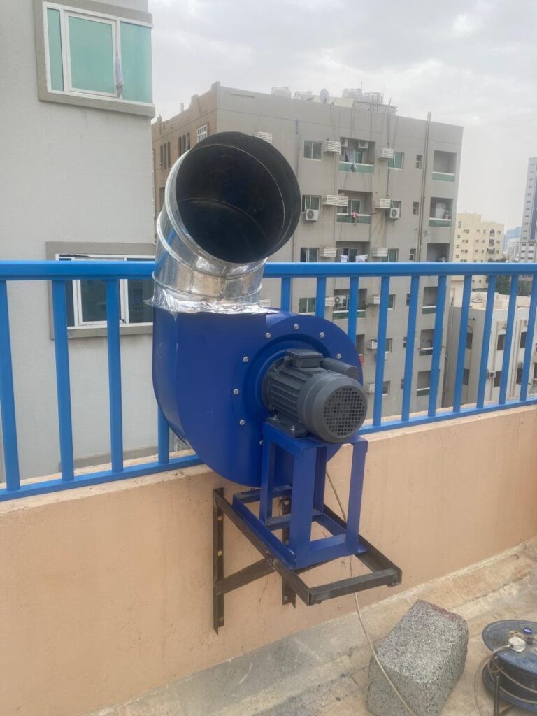 Exhaust Blower Installation